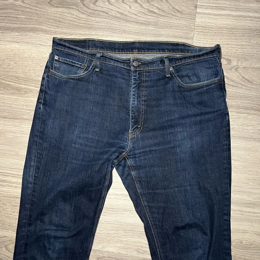 Levis 541 Athletic Fit Stretch Jeans Men's Sz 40W 30L Blue Dark Wash